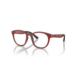 Óculos De Sol Para Crianças Emporio Armani Masculino Undefined Matte Red Clear